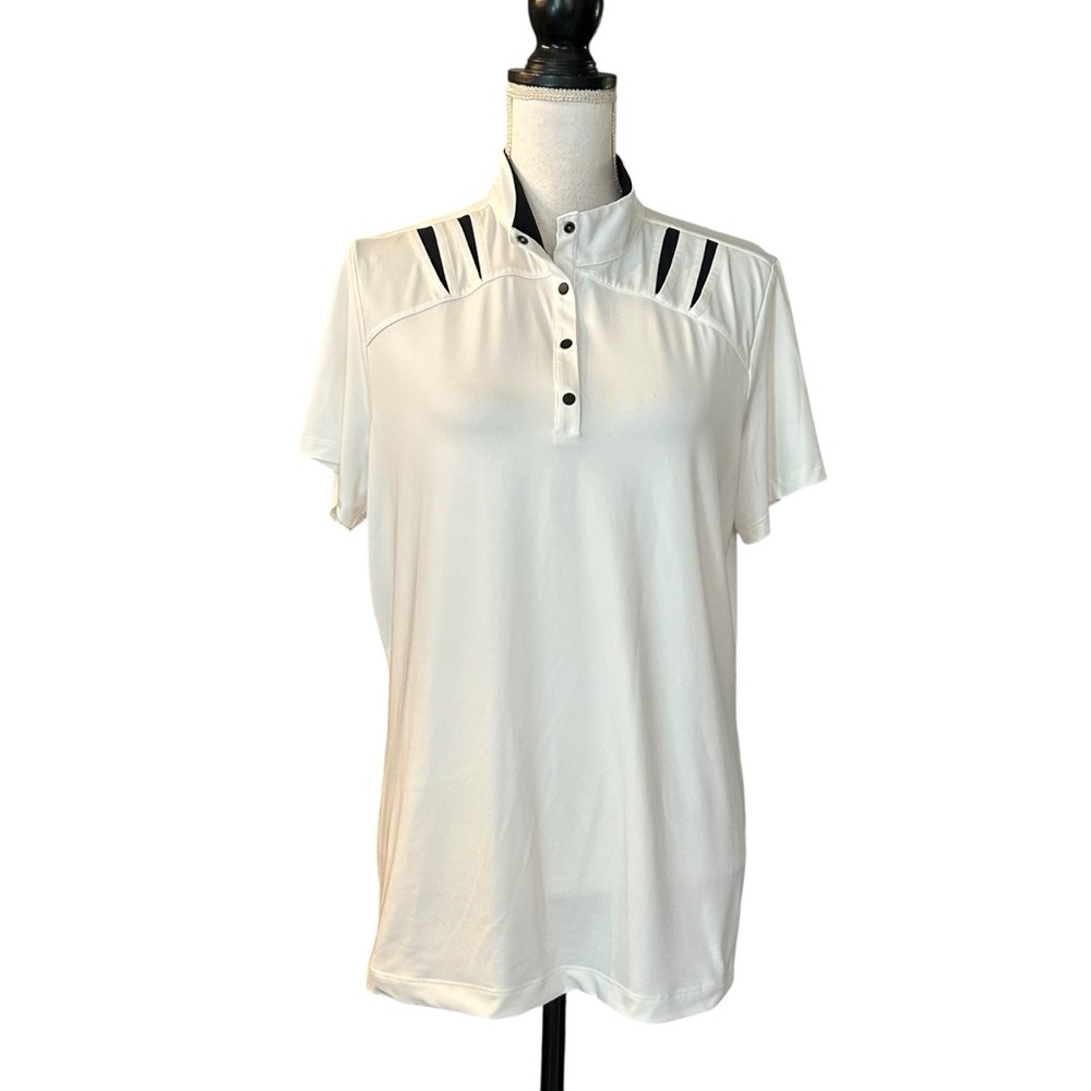 Tail White Short Sleeve Golf Polo XL